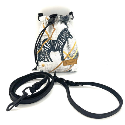 Hunde Leckerlibeutel 2 in 1 Black Zebra