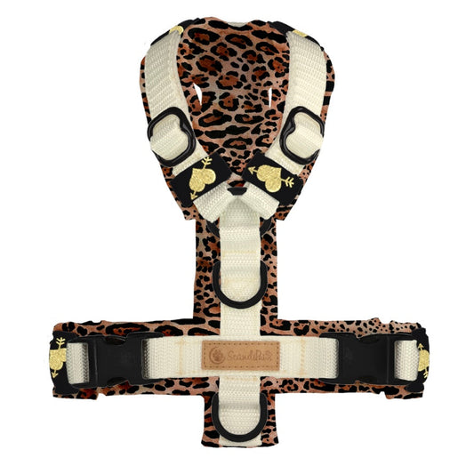 Hundegeschirr Leopard Heart von ScandiPaws