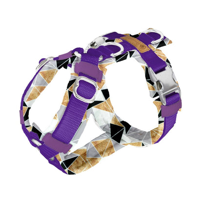 Hundegeschirr Purple Graphics von ScandiPaws