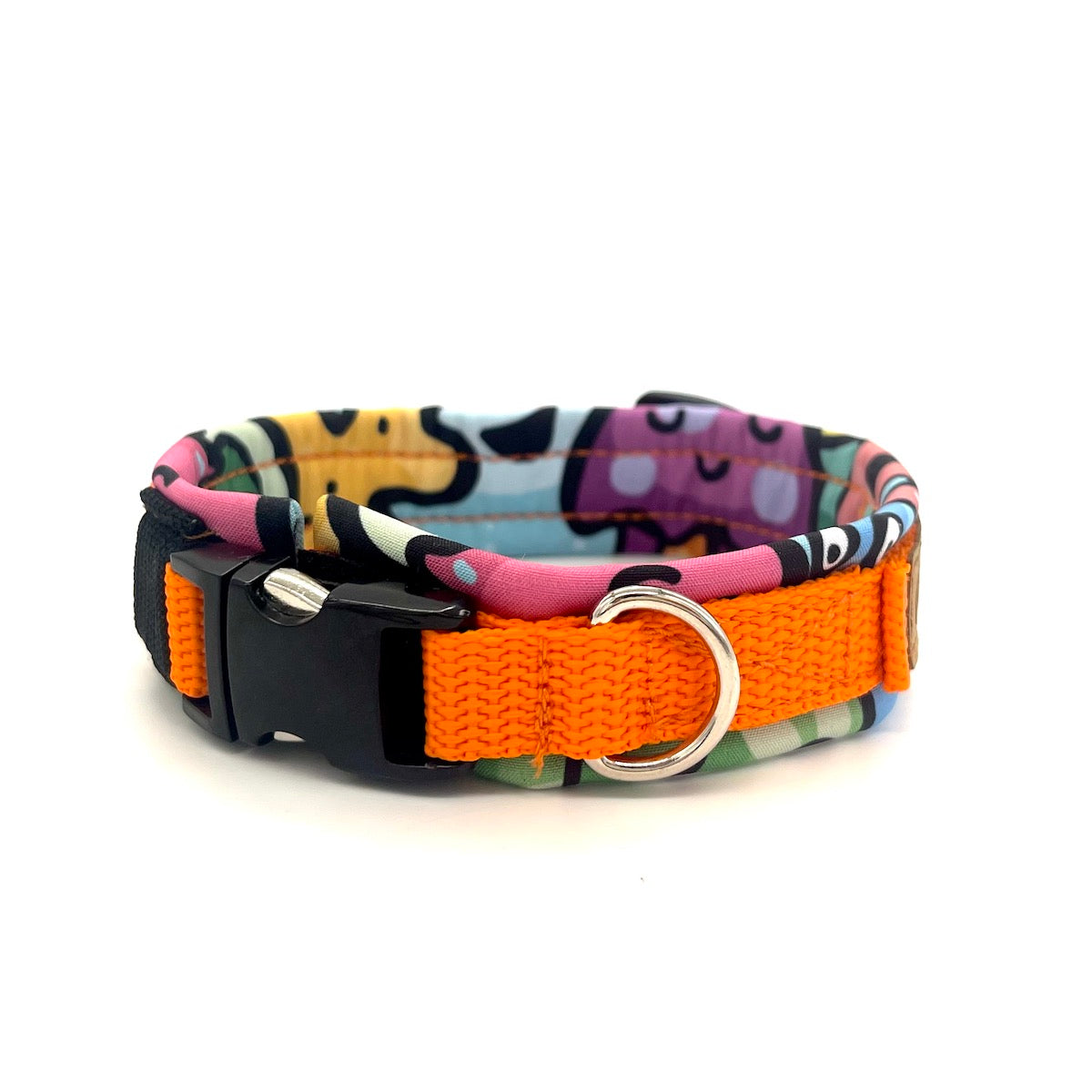 Hunde Halsband Happy Orange