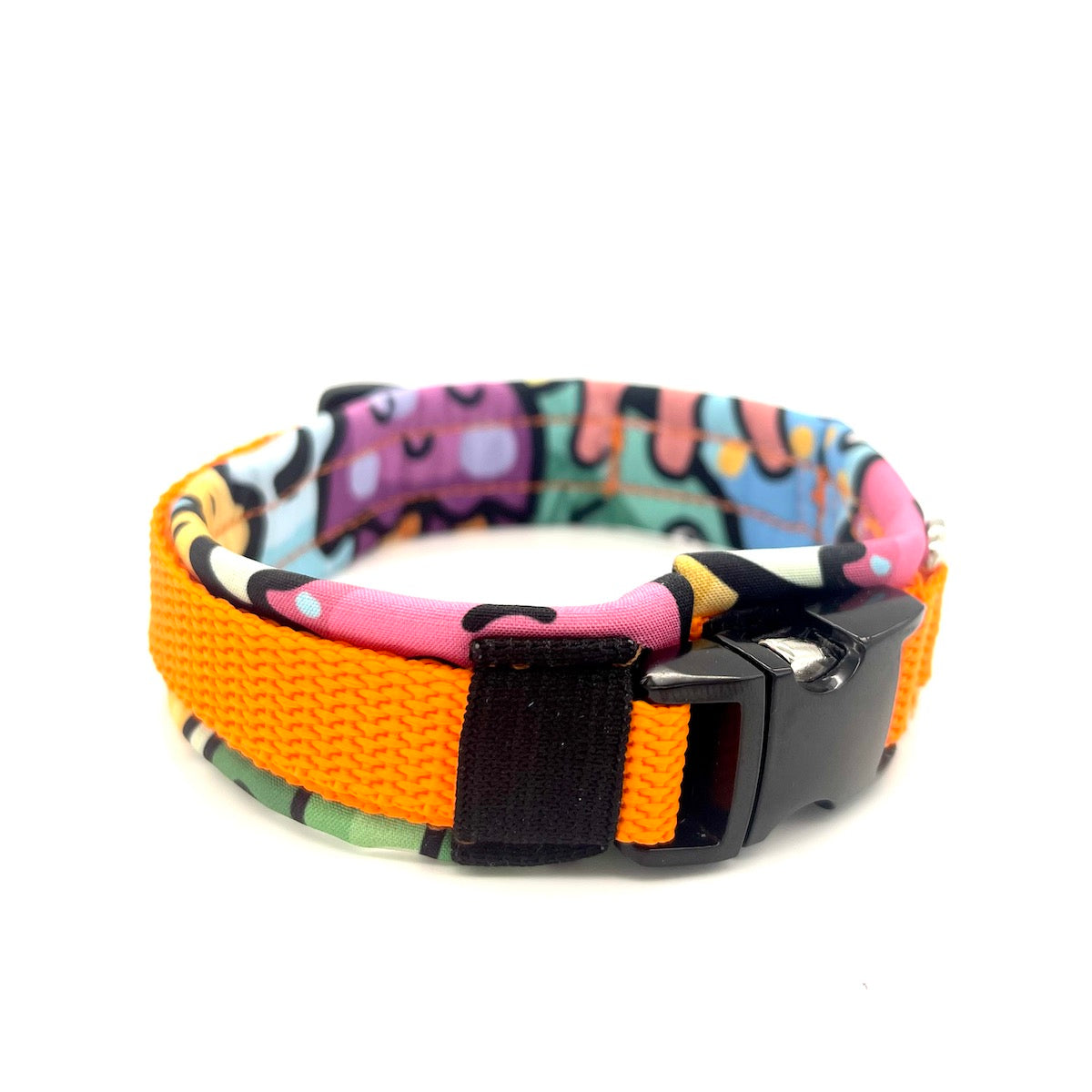 Hunde Halsband Happy Orange