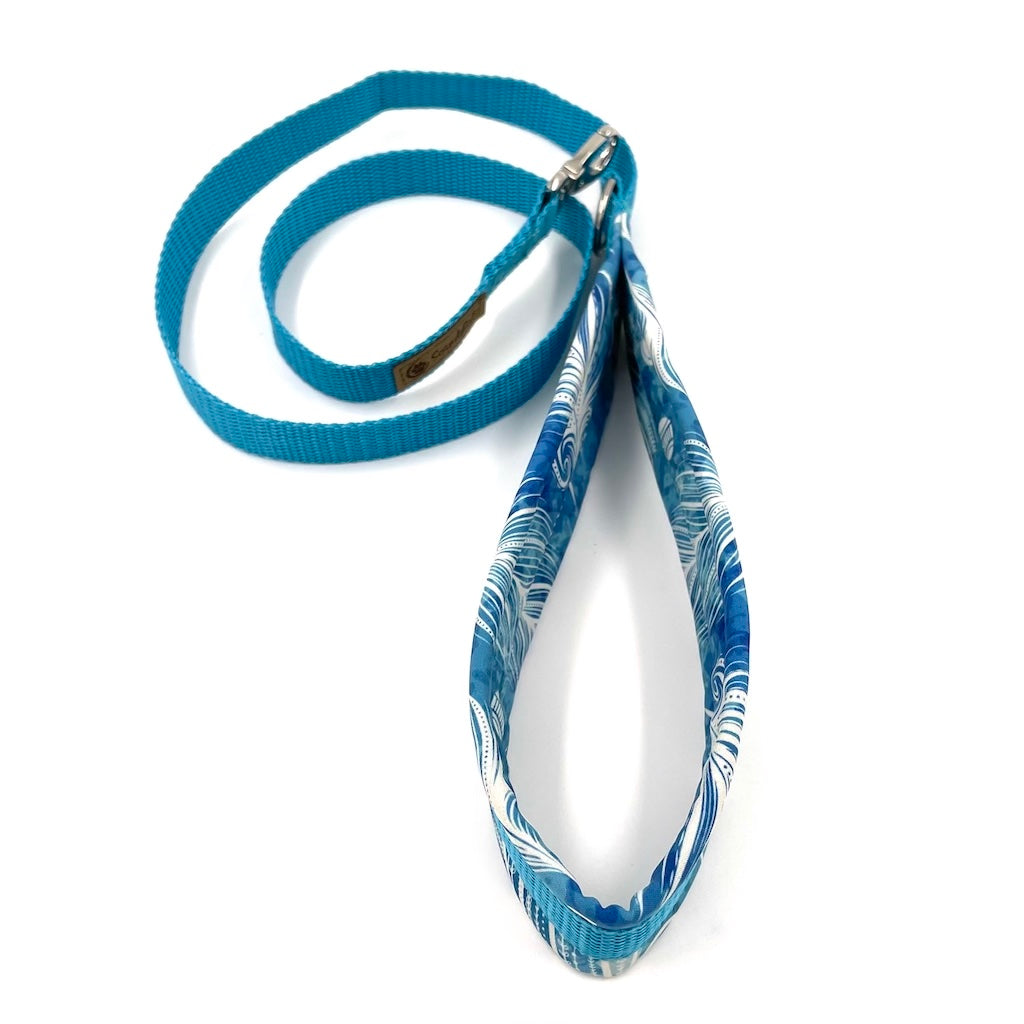 Sport Hundeleine Sporti Blue Feather von ScandiPaws